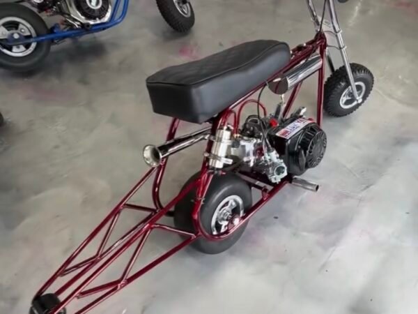 Volts Bam Drag-Style Minibike – Wheelie Bar Edition (95+ MPH)